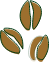 コーヒー豆のイラスト